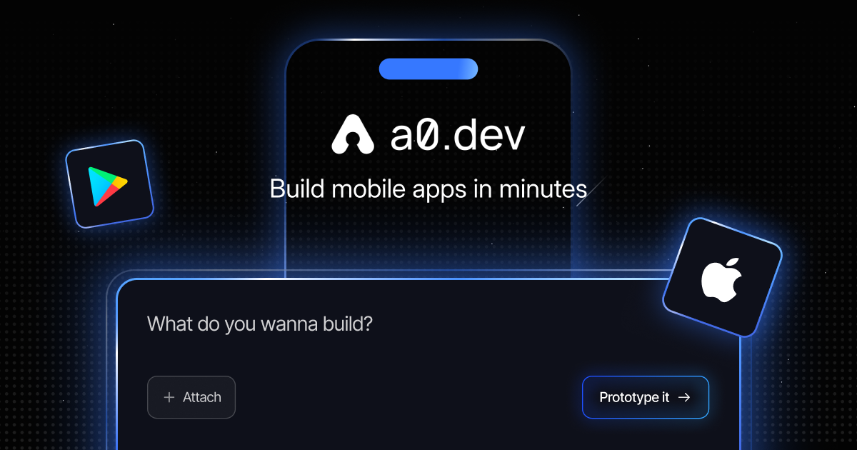 a0.dev preview