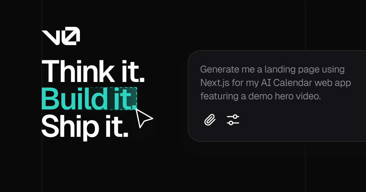 v0 from @Vercel preview