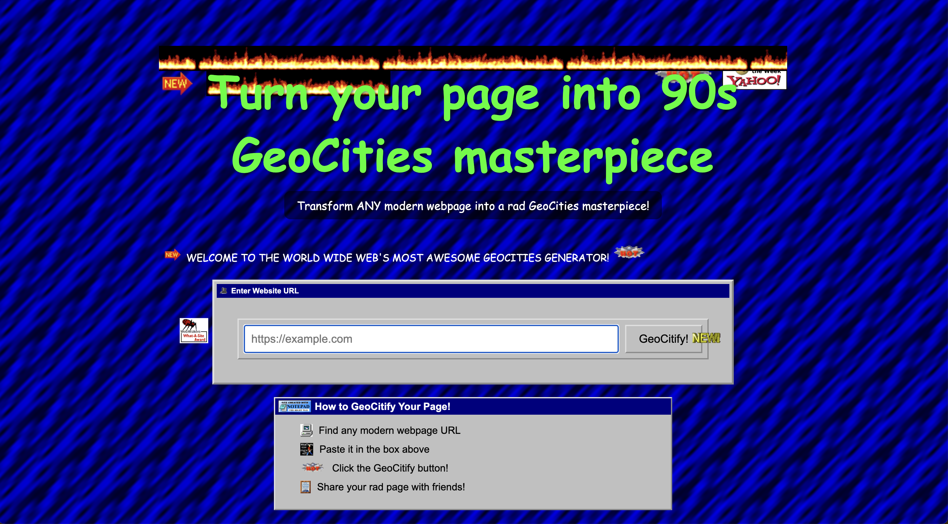 Geocities.live